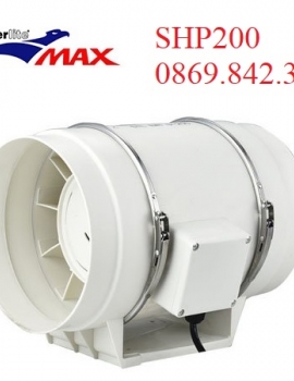 Quạt thông gió nối ống SHP 200 Superlite Max